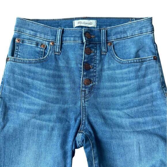 Madewell Cali Demi Boot Button Fly Style K1884 - Picture 3 of 7